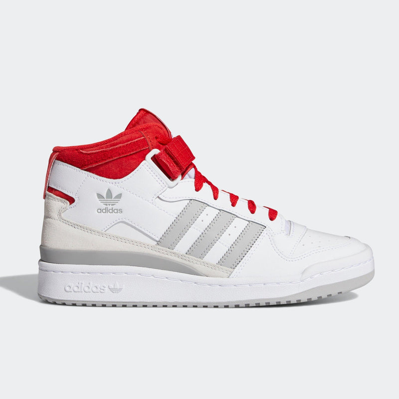 adidas Forum Mid 'White Scarlet'