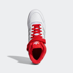 adidas Forum Mid 'White Scarlet'