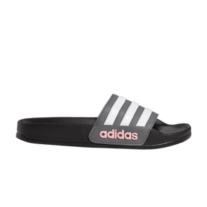 Adidas Adilette Shower Slide J 'Black Grey'