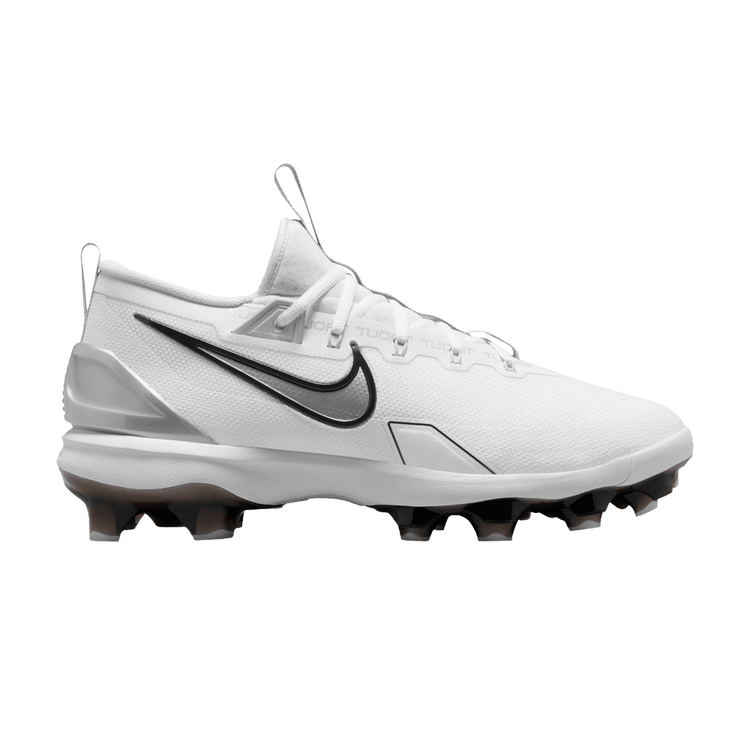 Nike Force Trout 9 Elite MCS 'White Black Metallic Silver' FZ0884 102