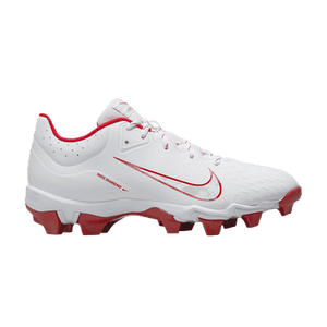 Nike Wmns Hyperdiamond 4 Keystone  'White/Pure Platinum/University Red'