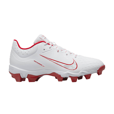 Nike Wmns Hyperdiamond 4 Keystone  'White/Pure Platinum/University Red'