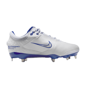 Nike Wmns Hyperdiamond 4 Elite  'White/Pure Platinum/Hyper Royal'