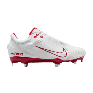 Nike Wmns Hyperdiamond 4 Elite  'White/Pure Platinum/University Red'