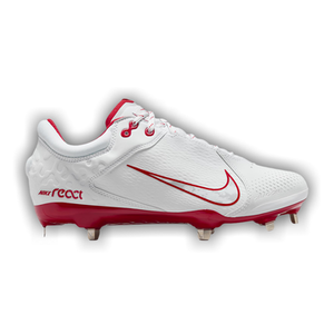 Nike Wmns Hyperdiamond 4 Elite  'White/Pure Platinum/University Red'