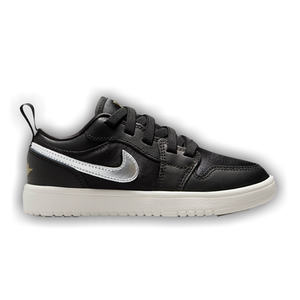 Air Jordan 1 Low ALT SE PS 'Black Metallic Silver'