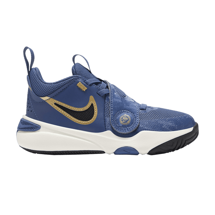 Nike Team Hustle D11 PS 'Mystic Navy Metallic Gold' FZ7296 400