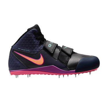 Nike Zoom Javelin Elite 3 'Black/Obsidian/Bright Crimson/Orange Pulse'
