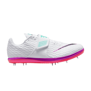 Nike High Jump Elite 'White/Bright Crimson/Hyper Violet/Obsidian'