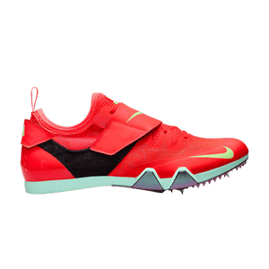 Nike Zoom Pole Vault Elite 'Bright Crimson Lime Blast'