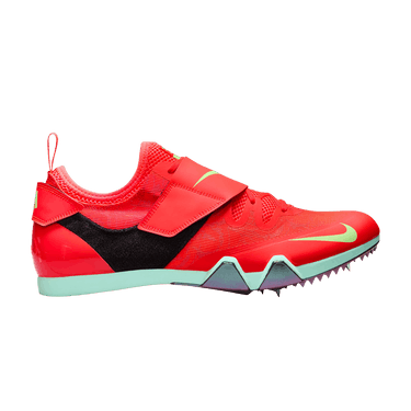 Nike Zoom Pole Vault Elite 'Bright Crimson Lime Blast'