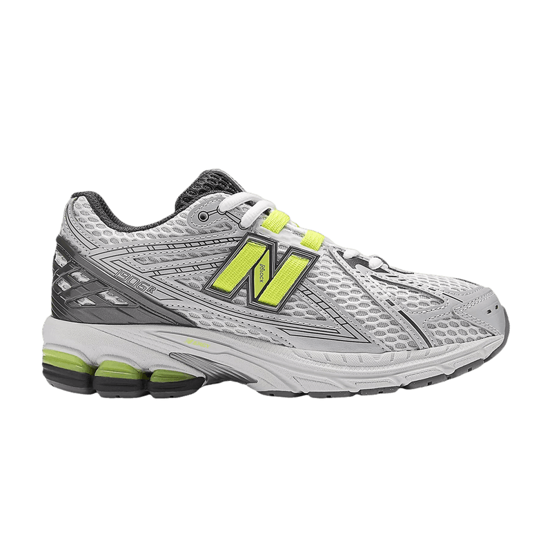 New Balance 1906 Big Kid 'White Metallic Silver Lime' G19066PA