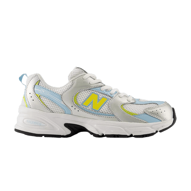 New Balance 530 Lace Big Kid 'Light Silver Metallic'