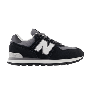 New Balance 574 Big Kid 'Black White'