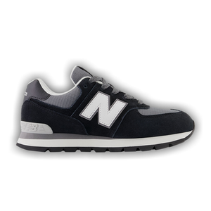 New Balance 574 Big Kid 'Black White'