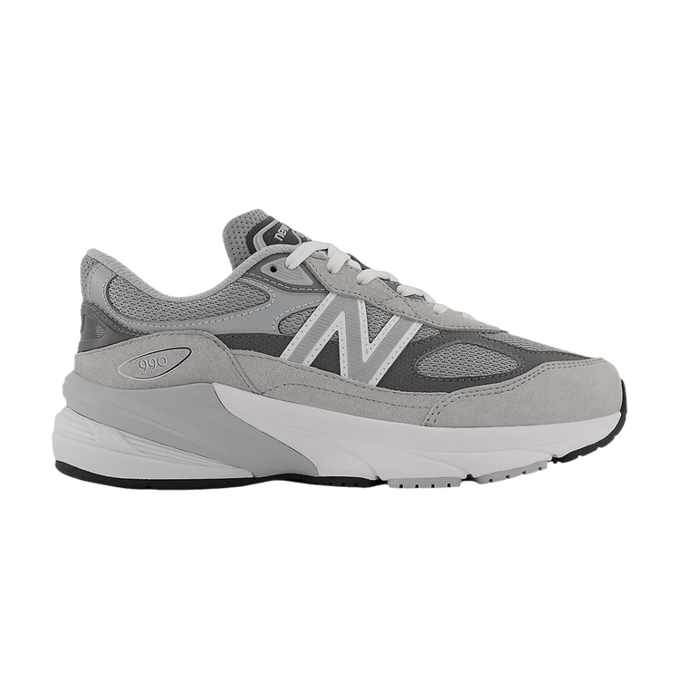 New Balance FuelCell 990v6 Lace Big Kid 'Grey' GC990GL6 XW