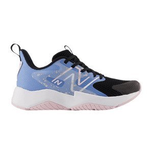 New Balance Rave Run v2 Big Kid 'Black Blue Laguna Paint Splatter'