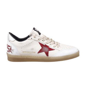 Golden Goose Ball Star 'Biege White Red'