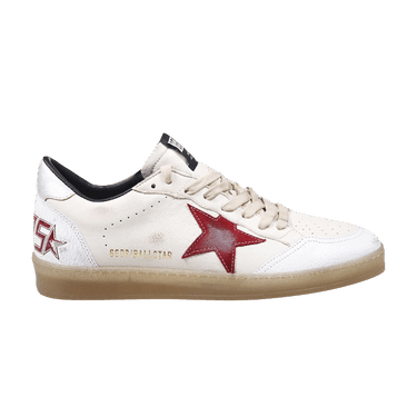 Golden Goose Ball Star 'Biege White Red'