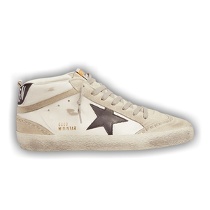 Golden Goose Mid Star 'White Black'