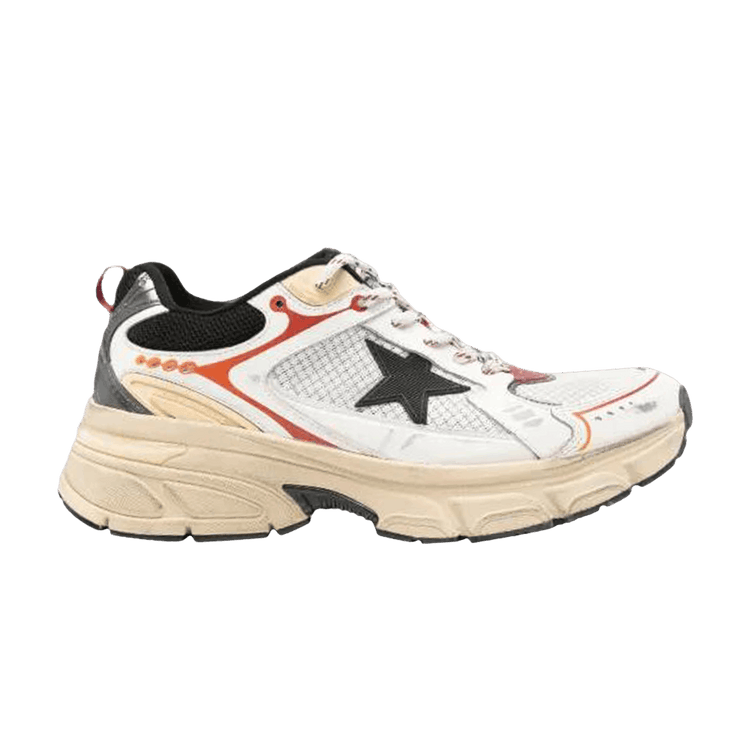 Golden Goose Lightstar 'White Red Black' GMF00724 F008465 12485