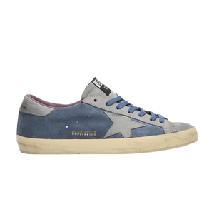 Golden Goose Super Star Suede And Nabuk Upper 'Blue Denim Silver Blue'