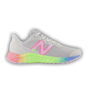 New Balance Fresh Foam Arishi v4 Big Kid 'Light Aluminum Rainbow'