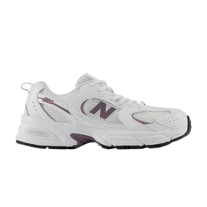 New Balance 530 Big Kid 'White Dark Ice Wine'
