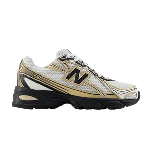 New Balance 740 Big Kid 'Sea Salt Black Gold Metallic'