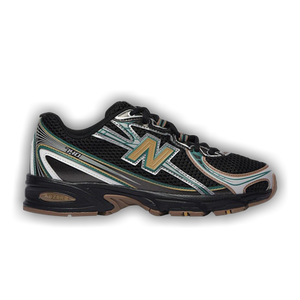 New Balance 740 Big Kid 'Black Grey Olive'