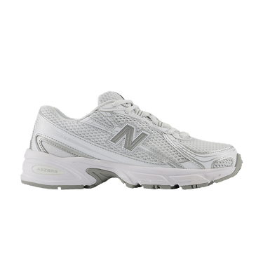 New Balance 740 Big Kid 'White Silver Metallic'