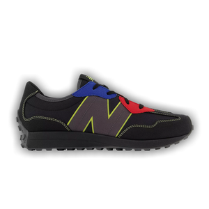 New Balance 327 Big Kid 'Black Red Blue'