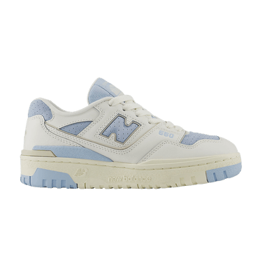 New Balance 550 Big Kid 'Sea Salt Light Chrome Blue'