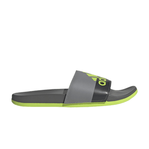 Adidas Adilette Comfort Slide 'Grey Semi Solar Slime'
