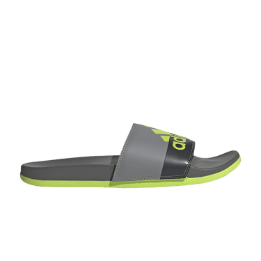 Adidas Adilette Comfort Slide 'Grey Semi Solar Slime'