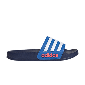 Adidas Adilette Shower Slides J 'Dark Blue White'
