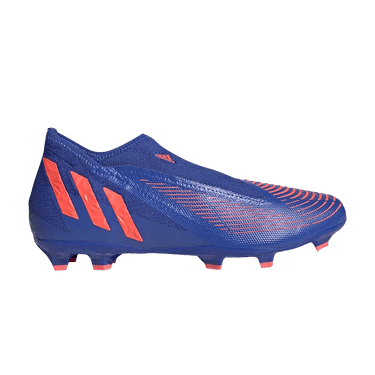 Adidas Predator Edge.3 Laceless FG 'Hi-Res Blue Turbo'