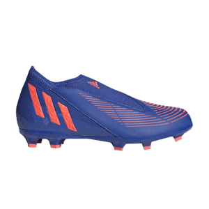Adidas Predator Edge.3 Laceless FG J 'Hi-Res Blue Turbo'