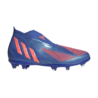 Adidas Predator Edge+ FG J 'Hi-Res Blue Turbo'