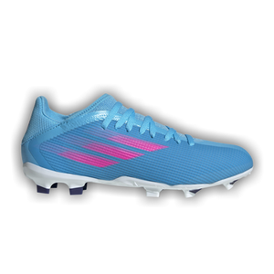 Adidas X Speedflow.3 Laceless FG J 'Sky Rush Team Shock Pink'