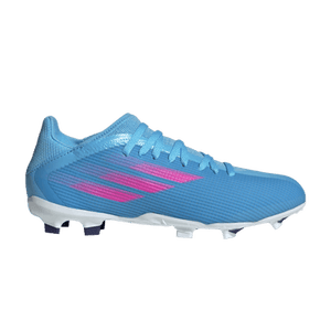 Adidas X Speedflow.3 Laceless FG J 'Sky Rush Team Shock Pink'