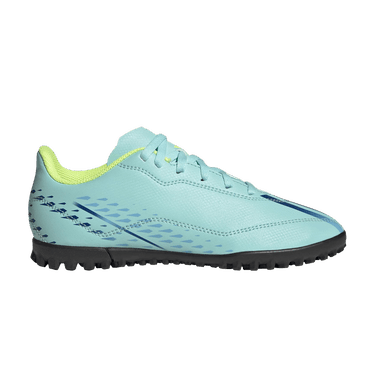Adidas X Speedportal.4 TF J 'Al Rihla Pack - Clear Aqua'
