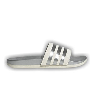 Adidas Wmns Adilette Comfort Slide 'White Matte Silver'