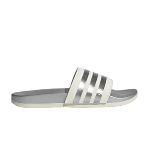 Adidas Wmns Adilette Comfort Slide 'White Matte Silver'