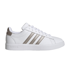 Adidas Wmns Grand Court Cloudfoam 'White Platinum Metallic'