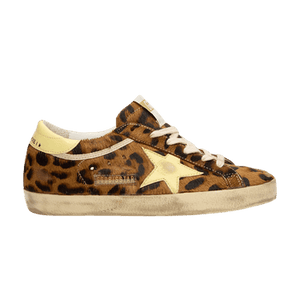 Wmns Golden Goose Super-Star Horsy Upper Toe And Tongue 'Leopard Pale Yellow'