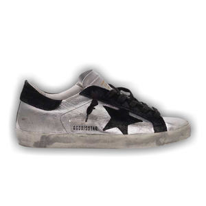 Golden Goose Wmns Superstar Sneaker 'Silver'