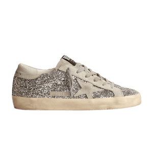 Golden Goose Wmns Superstar 'Silver Ice Grey Glitter'