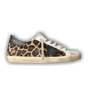 Golden Goose Wmns Superstar 'Leopard Black'