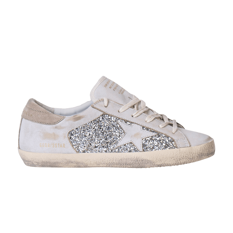 Wmns Golden Goose Super Star Glitter And Leather Upper 'White Platinum Beige' GWF00103 F008901 10931